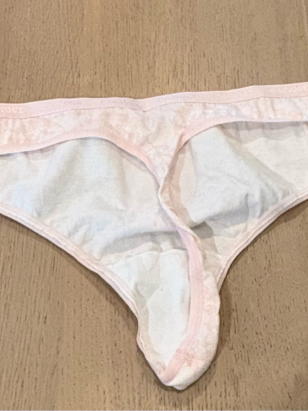 Cacique Women’s Pink, Light Pink & Leopard Print Thong - Trio - Picture 9 of 13